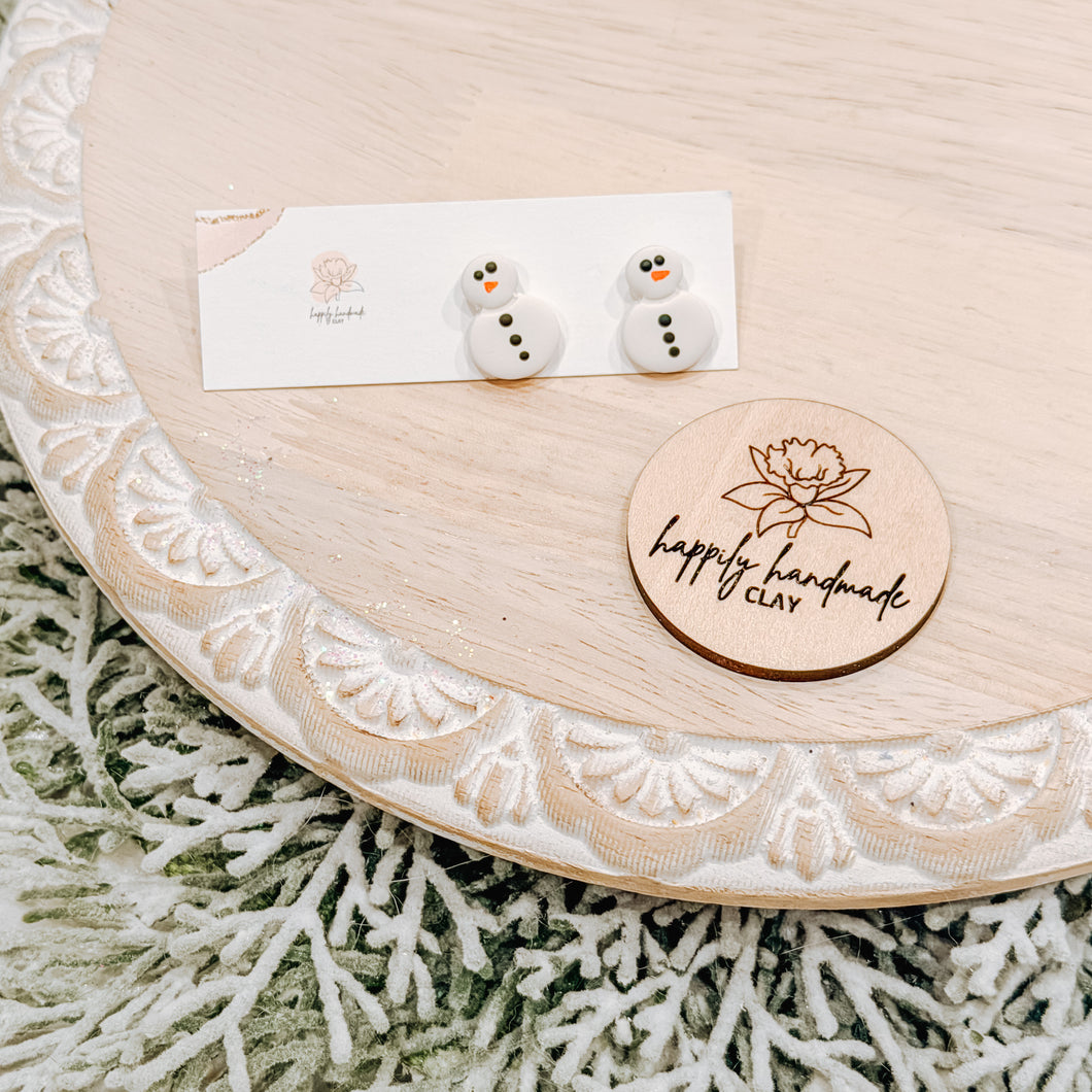 Snowman Studs