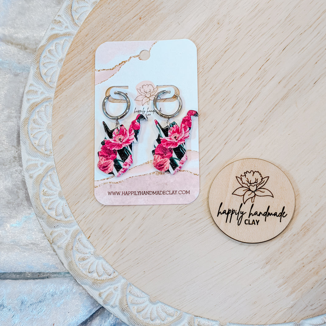 Magenta Floral WV Huggies