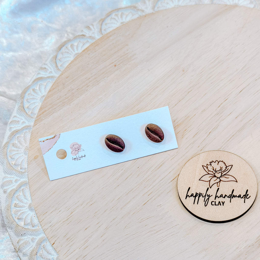 Espresso Bean studs