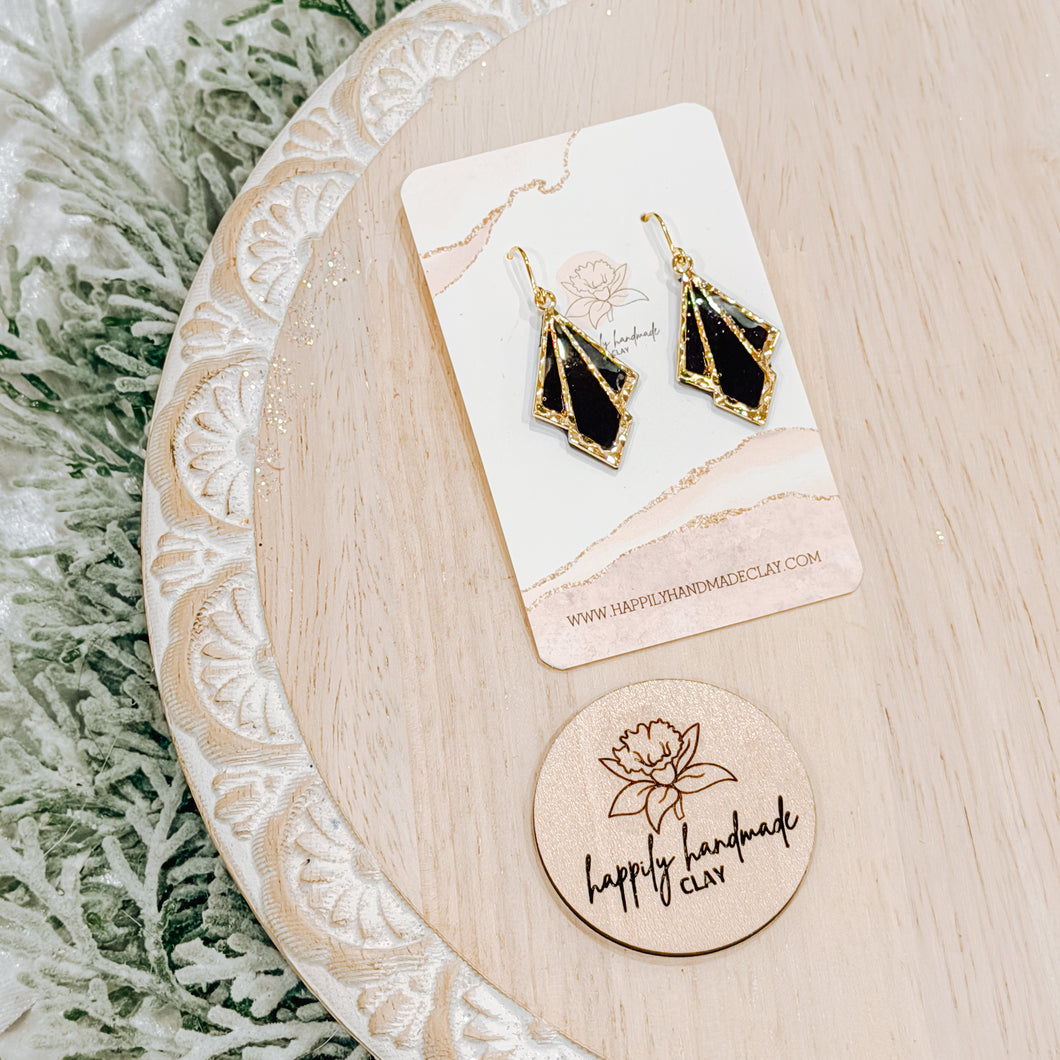 Elegant Black Dangles