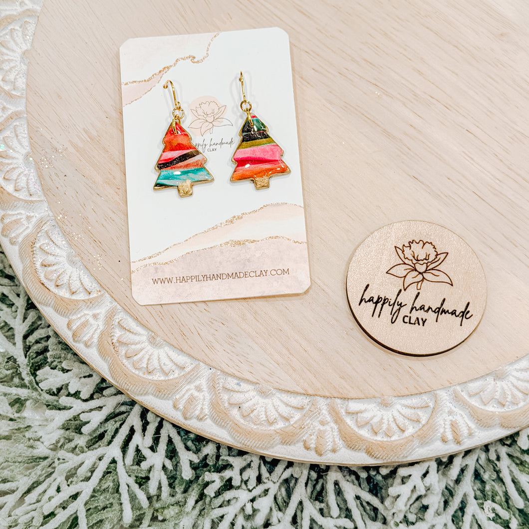 Wavy Ribbon Small Trees